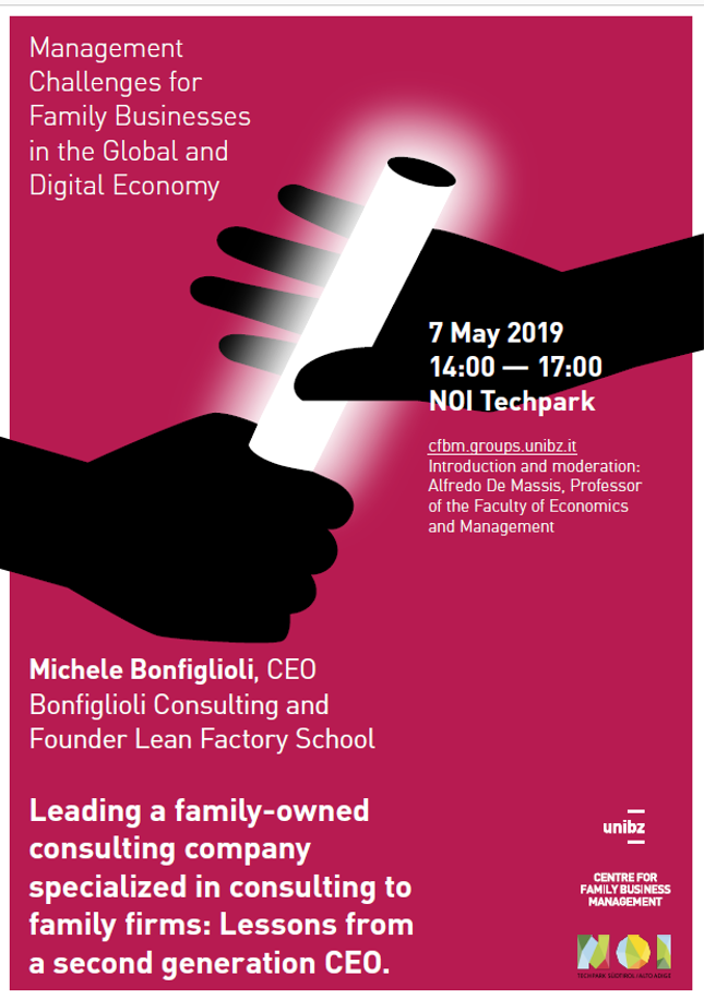 Leading a family-owned consulting company specializing in consulting to family firms