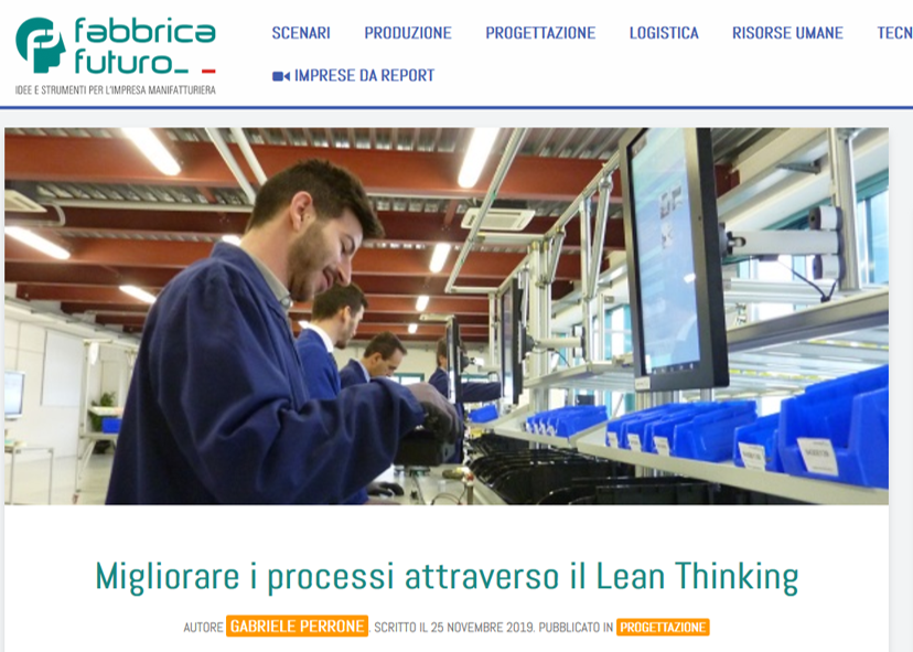 Improving processes through Lean Thinking