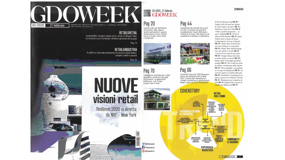 GDO WEEK | Bonfiglioli Consulting for Oleificio Zucchi's 4.0 tune-up