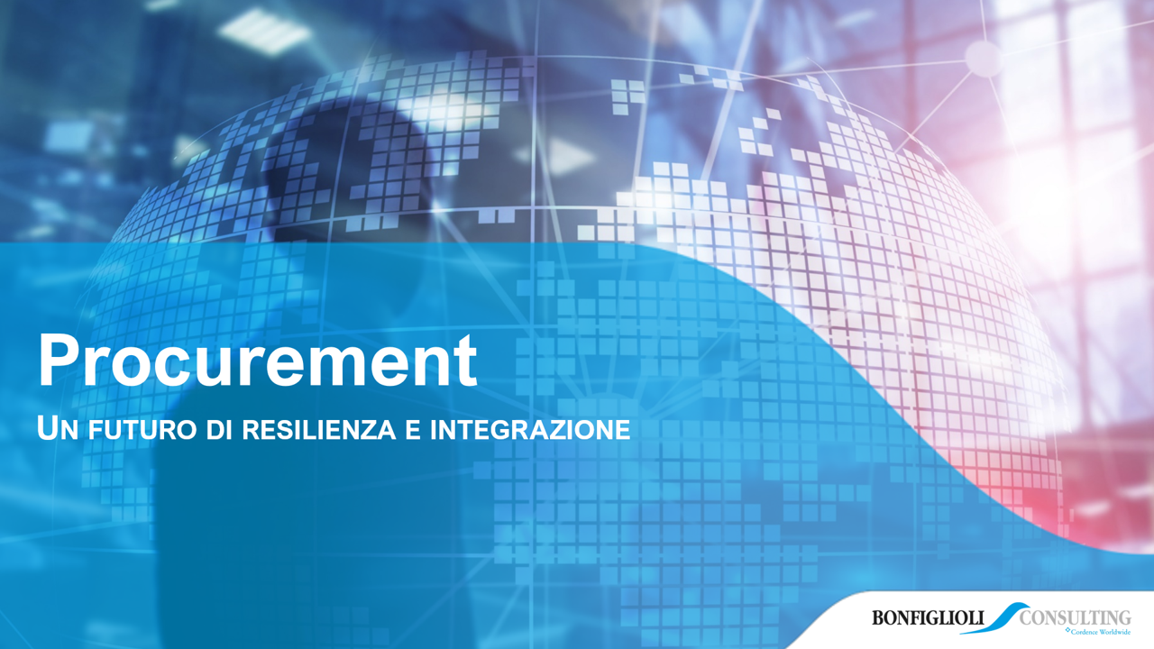 Procurement: un futuro di resilienza e integrazione
