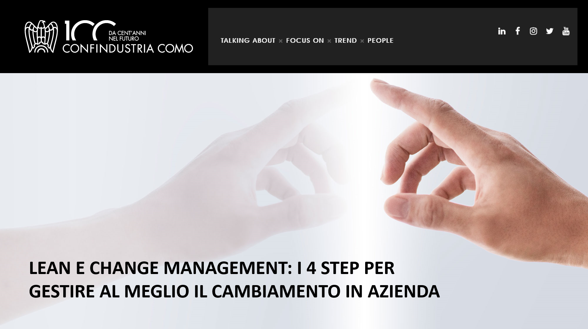 Confindustria Como | Lean e Change Management: i 4 step per gestire al meglio il cambiamento in azienda