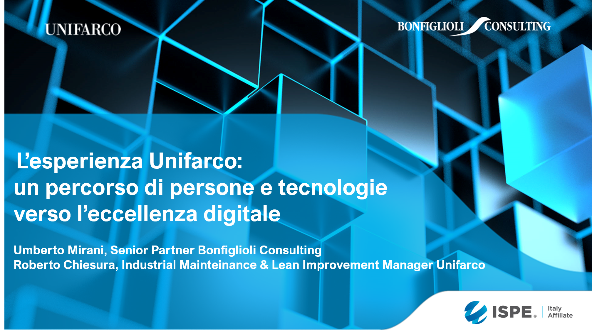 Ispe Italy Webinar | L’esperienza Unifarco:  un percorso di persone e tecnologie verso l’eccellenza digitale
