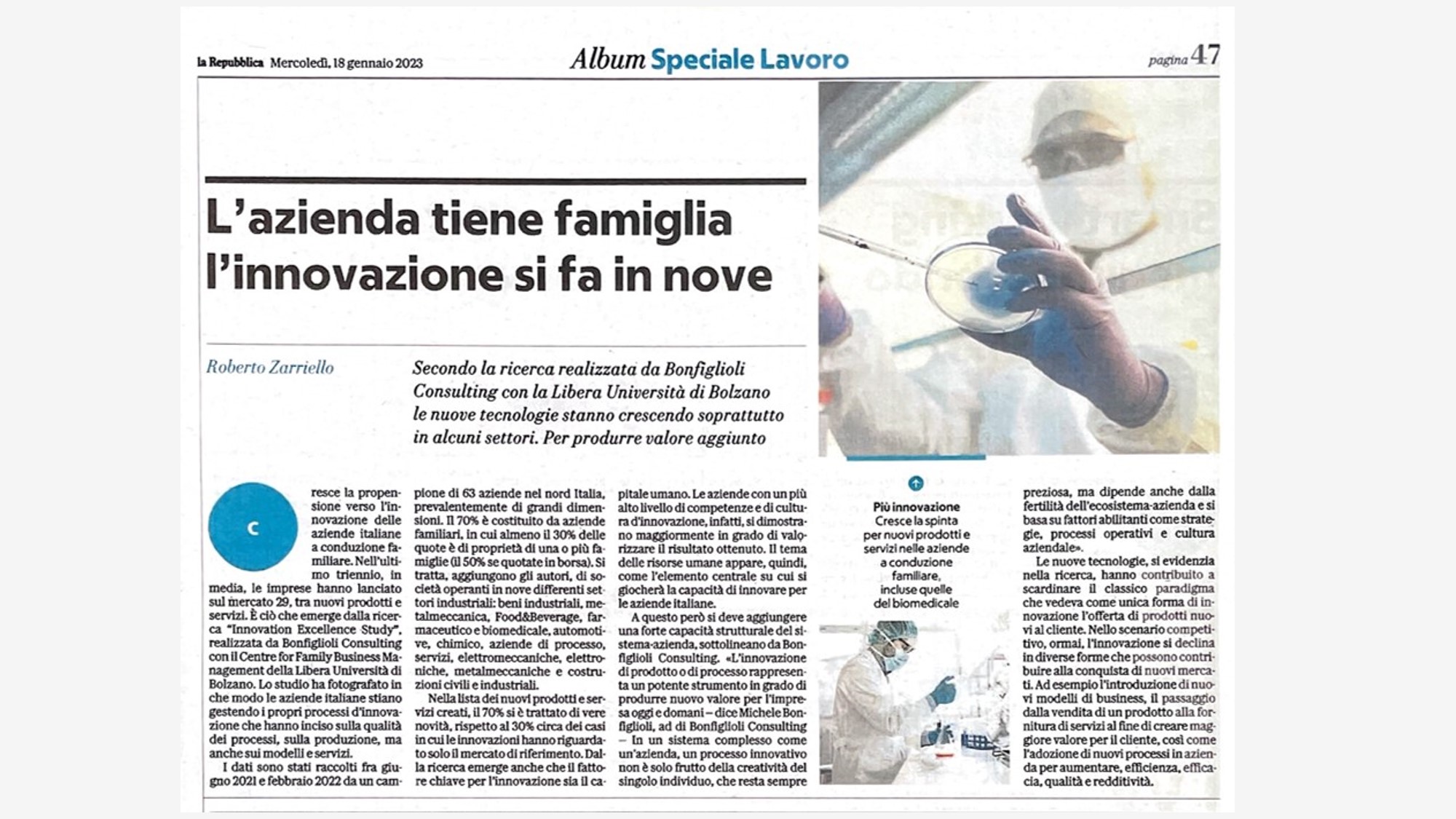 THE REPUBLIC | Company keeps family, innovation is done in nine