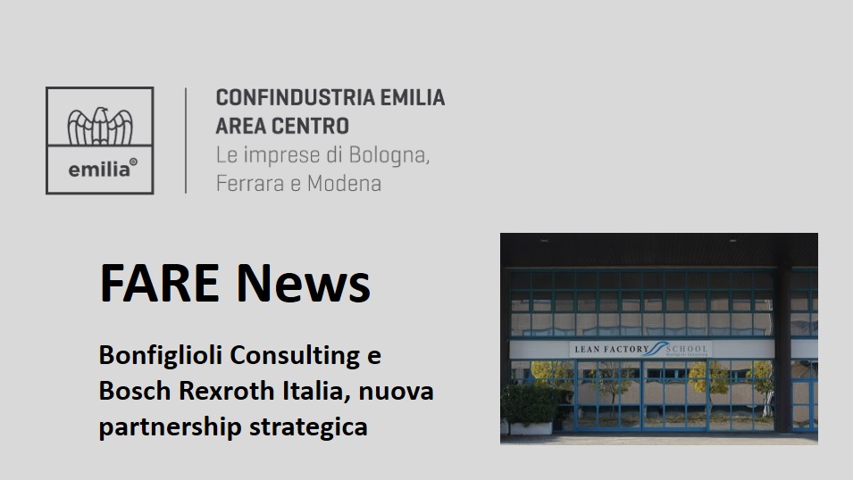 CONFINDUSTRIAEMILIA.IT | Bonfiglioli Consulting and Bosch Rexroth Italy, new strategic partnership