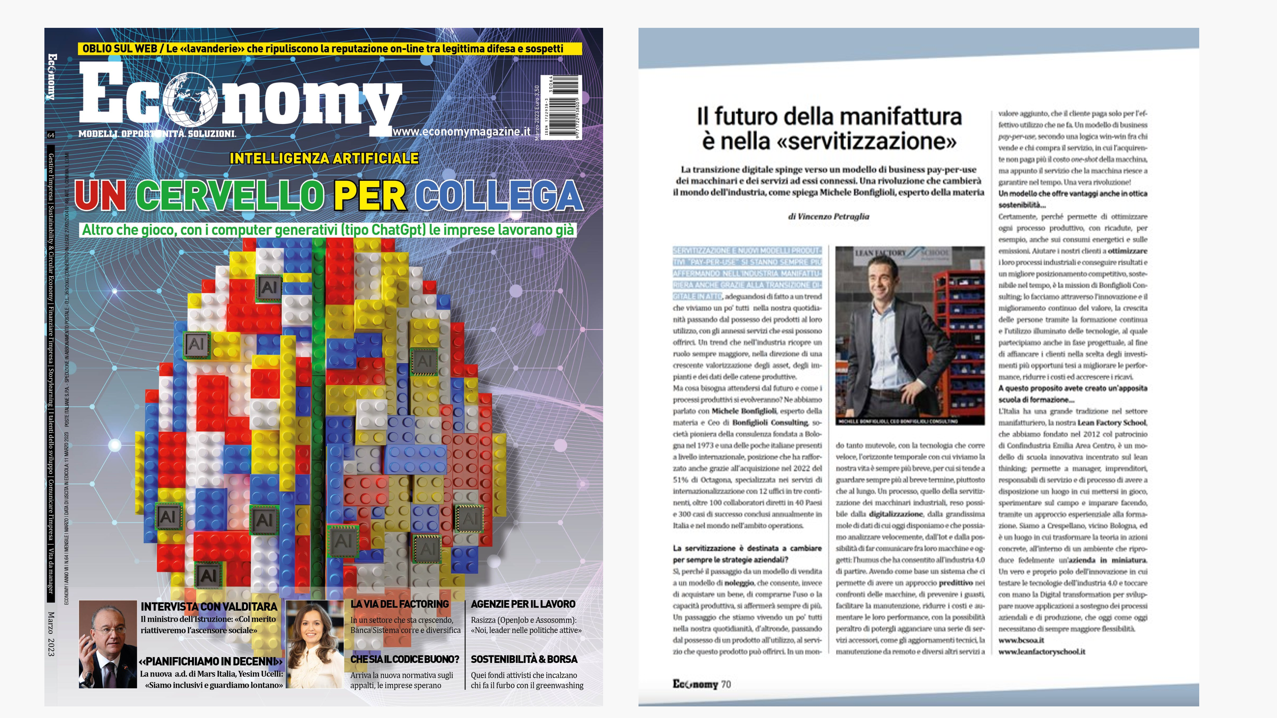 ECONOMY | The future of manufacturing is in "servitization"