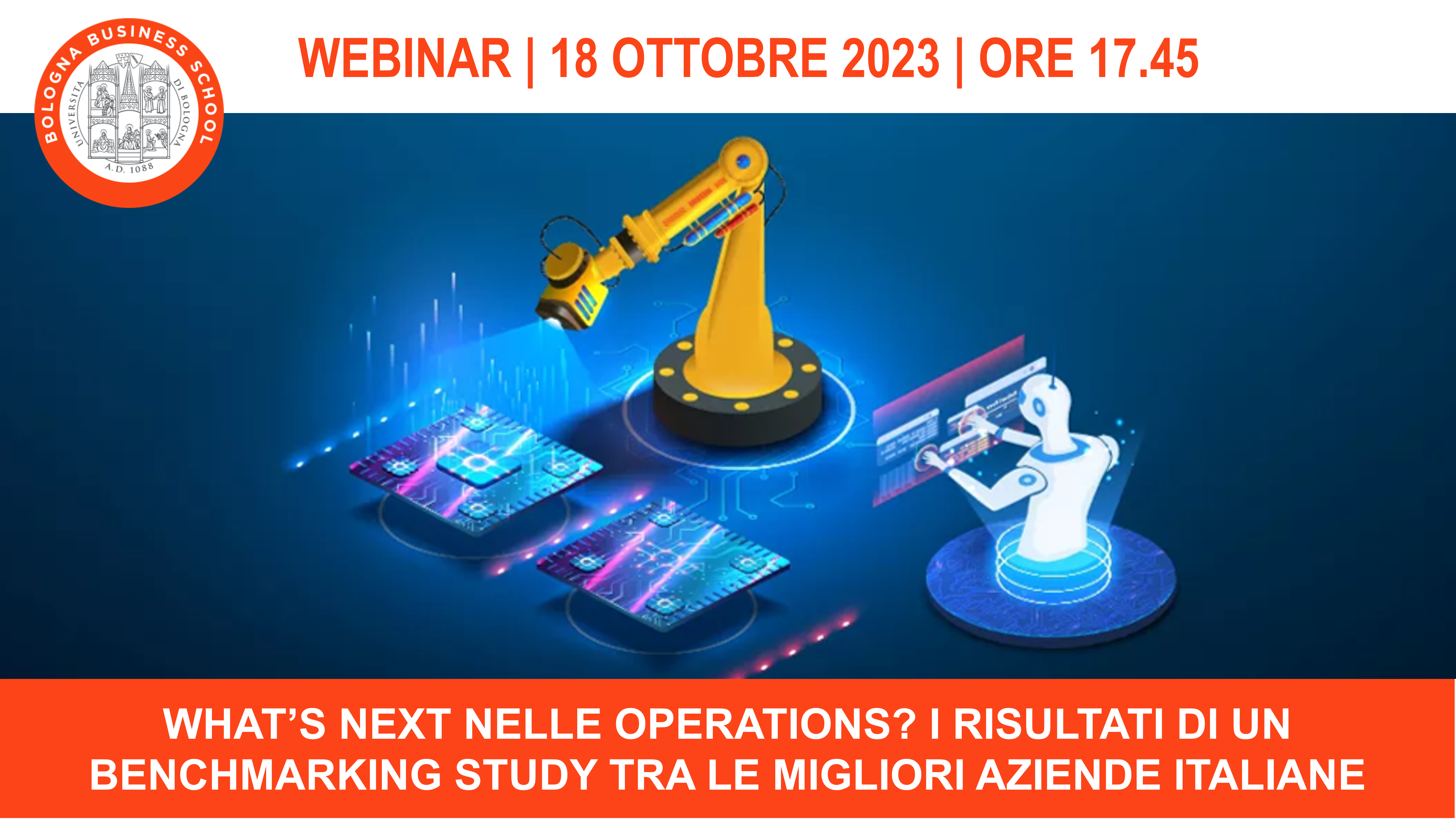 WEBINAR | What’s next nelle Operations? I risultati di un Benchmarking Study tra le migliori aziende italiane