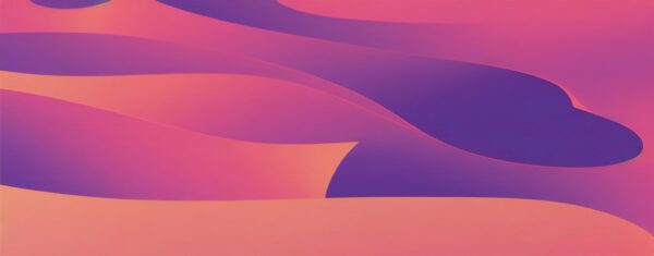 Immagine astratta con forme fluide e curve in gradazioni di arancione, rosa e viola, che evocano un motivo fluido e ondulato che suggerisce movimento e morbidezza: un omaggio artistico alla fluidità richiesta in una valutazione industriale ponderata.
