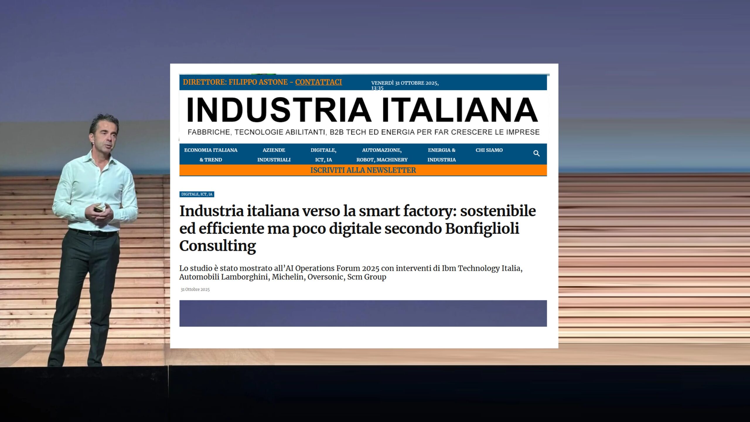 Industria Italiana | 31 ottobre 2025